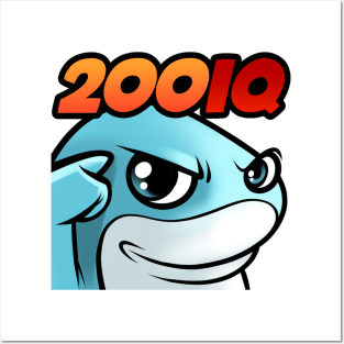 CarbonFin 200IQ Emote Posters and Art